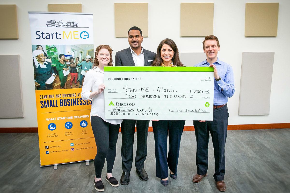 Regions Foundation donation to Start ME and Emory University