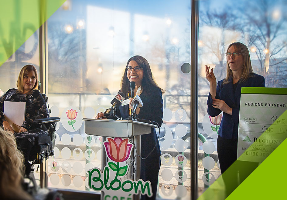 Bloom Café Culinary Training Program at Paraquad
