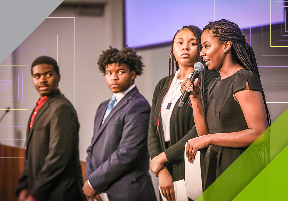 Students delivered timely and effective comments, raising awareness of issues important to their generation while listening to feedback from Secretary Rice and other leaders.