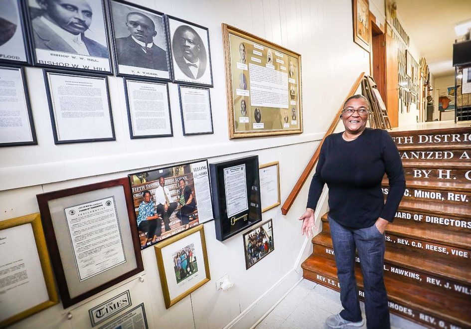 Margie Scoby at Finding Our Roots AA Museum