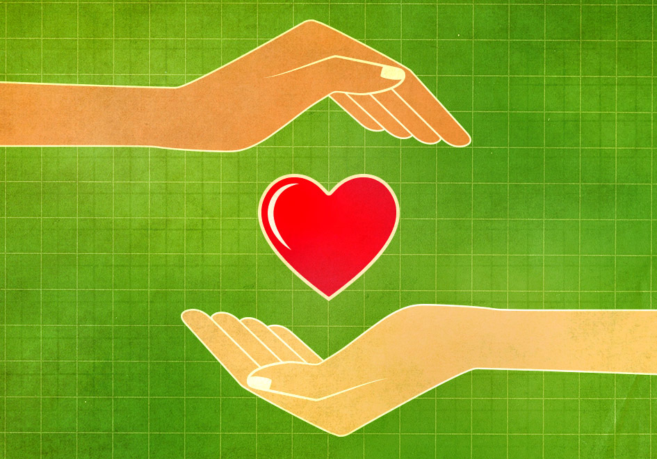 Donation of advertising to food banks, coupled with grants and...