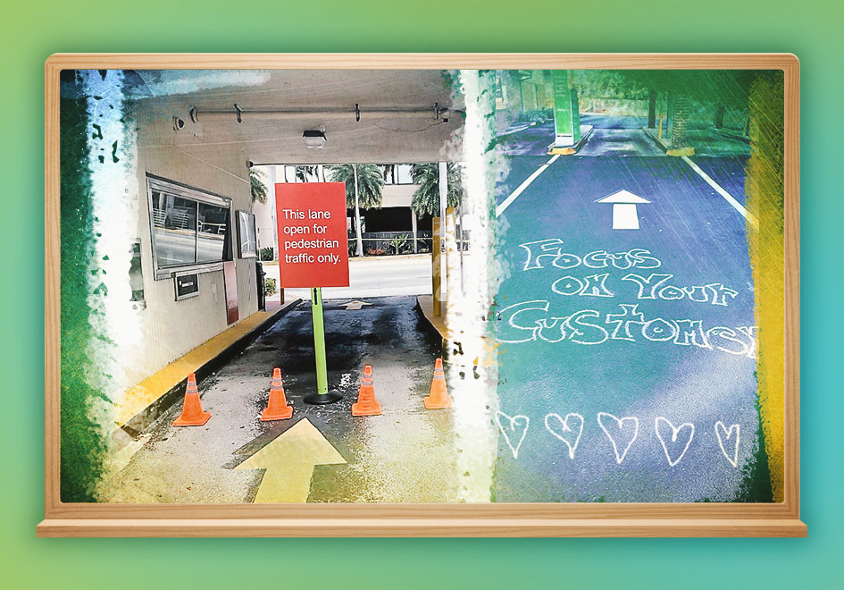 #ChalkTheWalk: A Colorful Approach to Service while Social Distancing