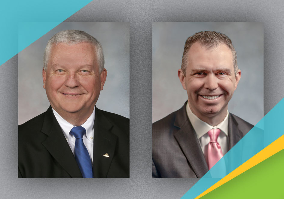 photos of two men in suits