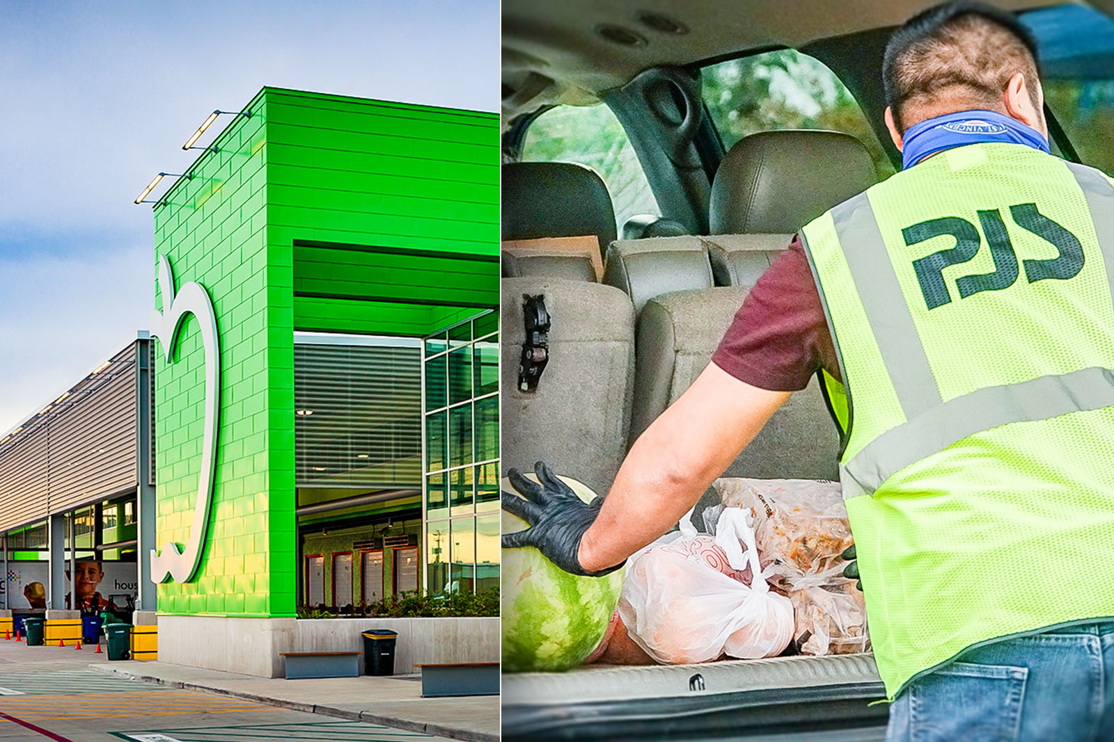 Food distribution events are focused on safety measures such as...