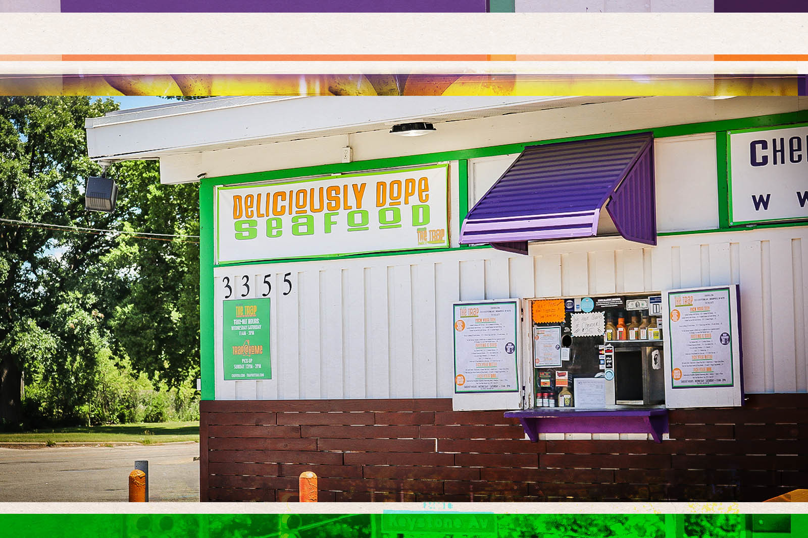 Chef Oya Woodruff helps neighbors in need through her Little Trapper Trays. “If there’s a knock on the door, we provide a meal to make sure no one goes hungry.”