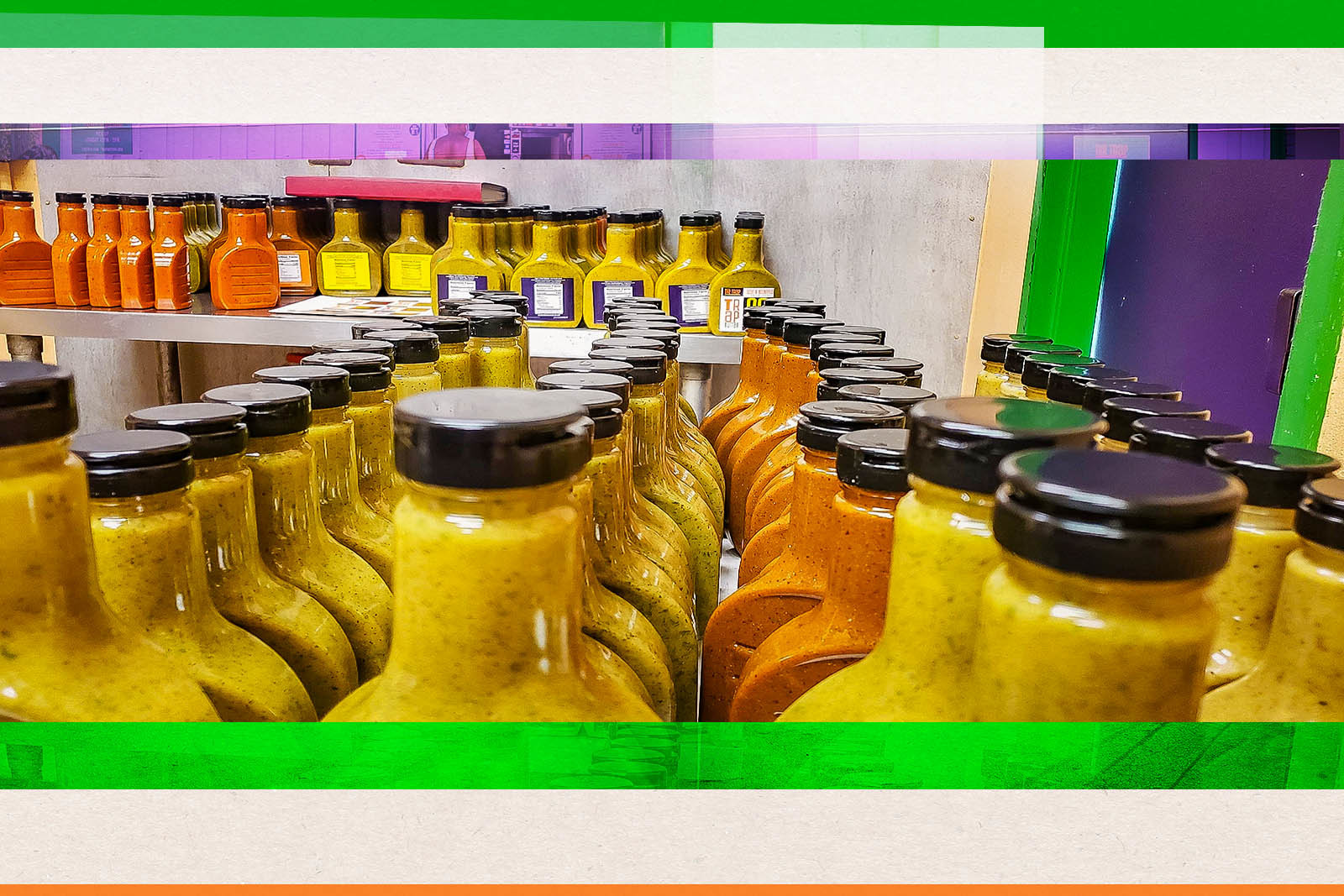 “Chef Oya has really pivoted her business during COVID-19," said Emily Scott, Program Officer with LISC Indianapolis. Trap buttah sauces (pictured above) and take-and-cook meals remain popular even during COVID-19 challenges.