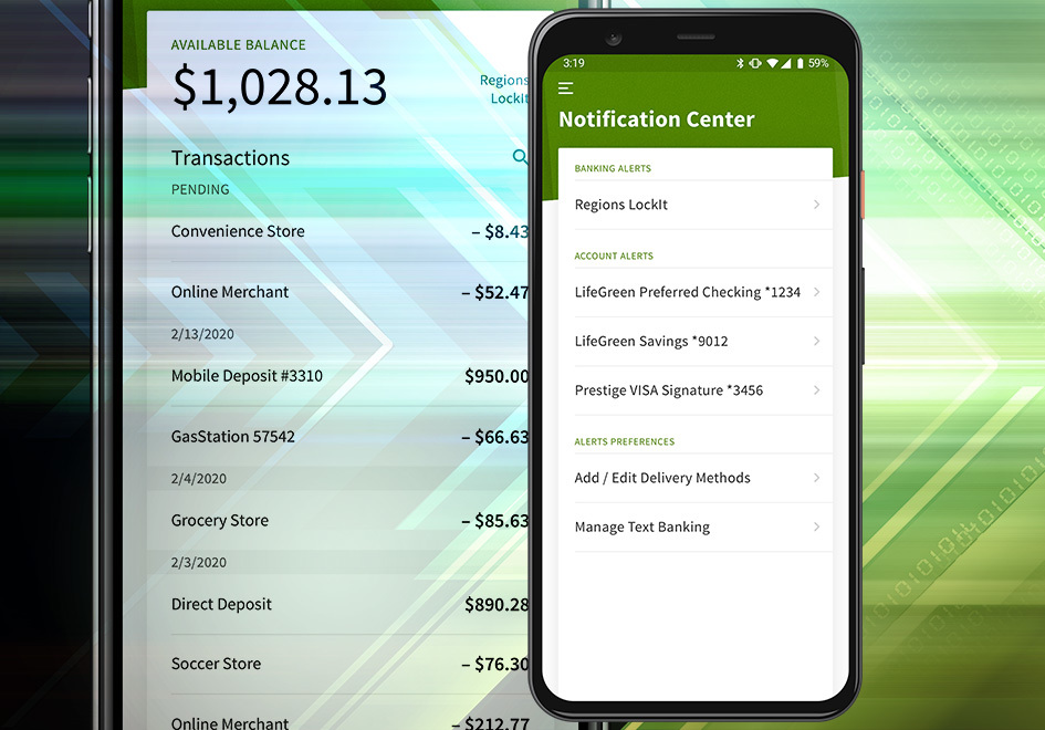 Regions Bank mobile app
