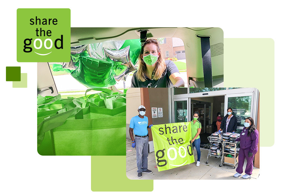 Share a Smile. And #ShareTheGood