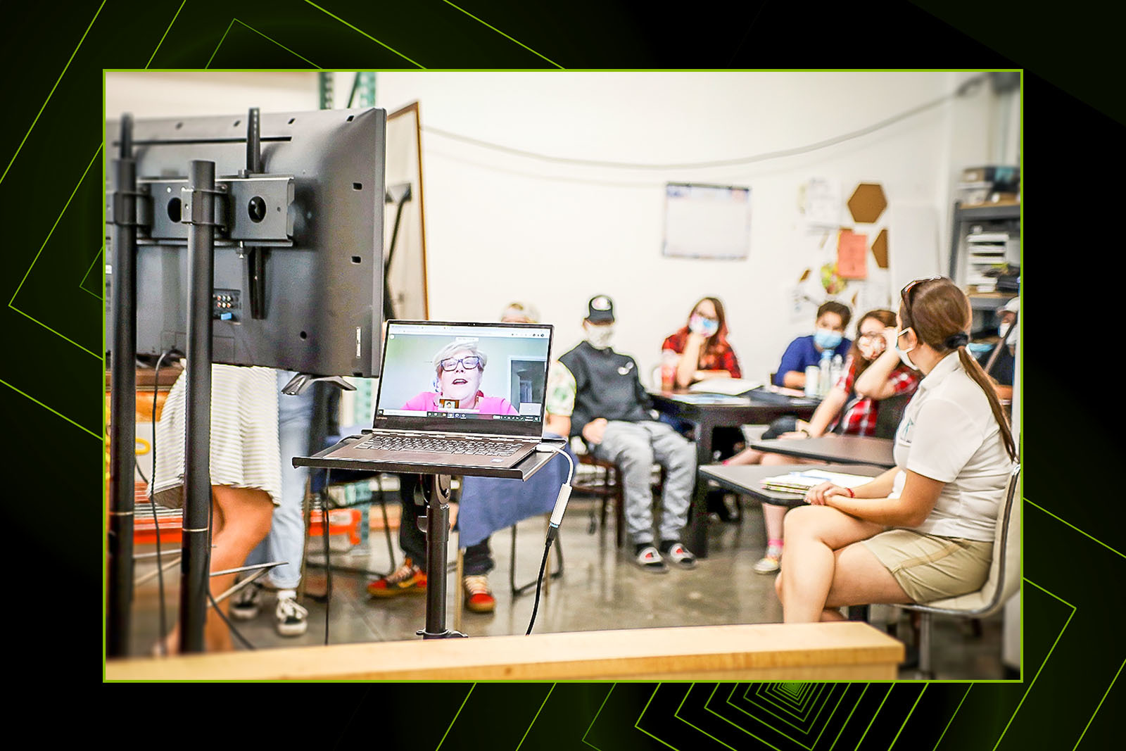 Alicia Somers, Regions’ financial wellness manager, led a virtual session on Banking Basics for Students.