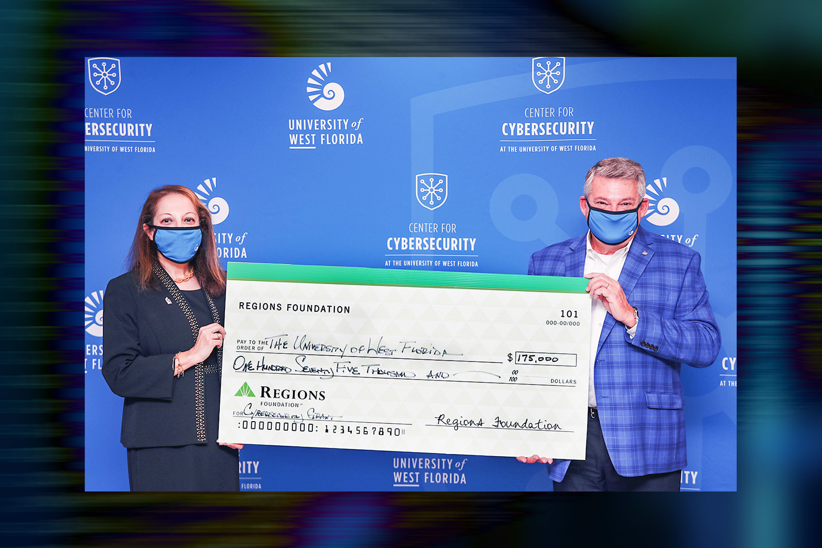 Regions Foundation Awards UWF Gift to Train Veterans for Careers in Cybersecurity