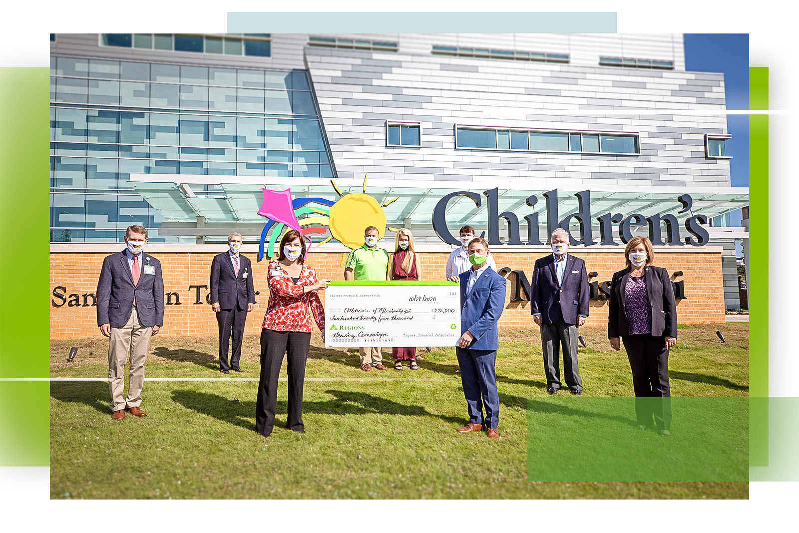 Regions Bank Makes Significant Contribution to Expand Children’s of Mississippi