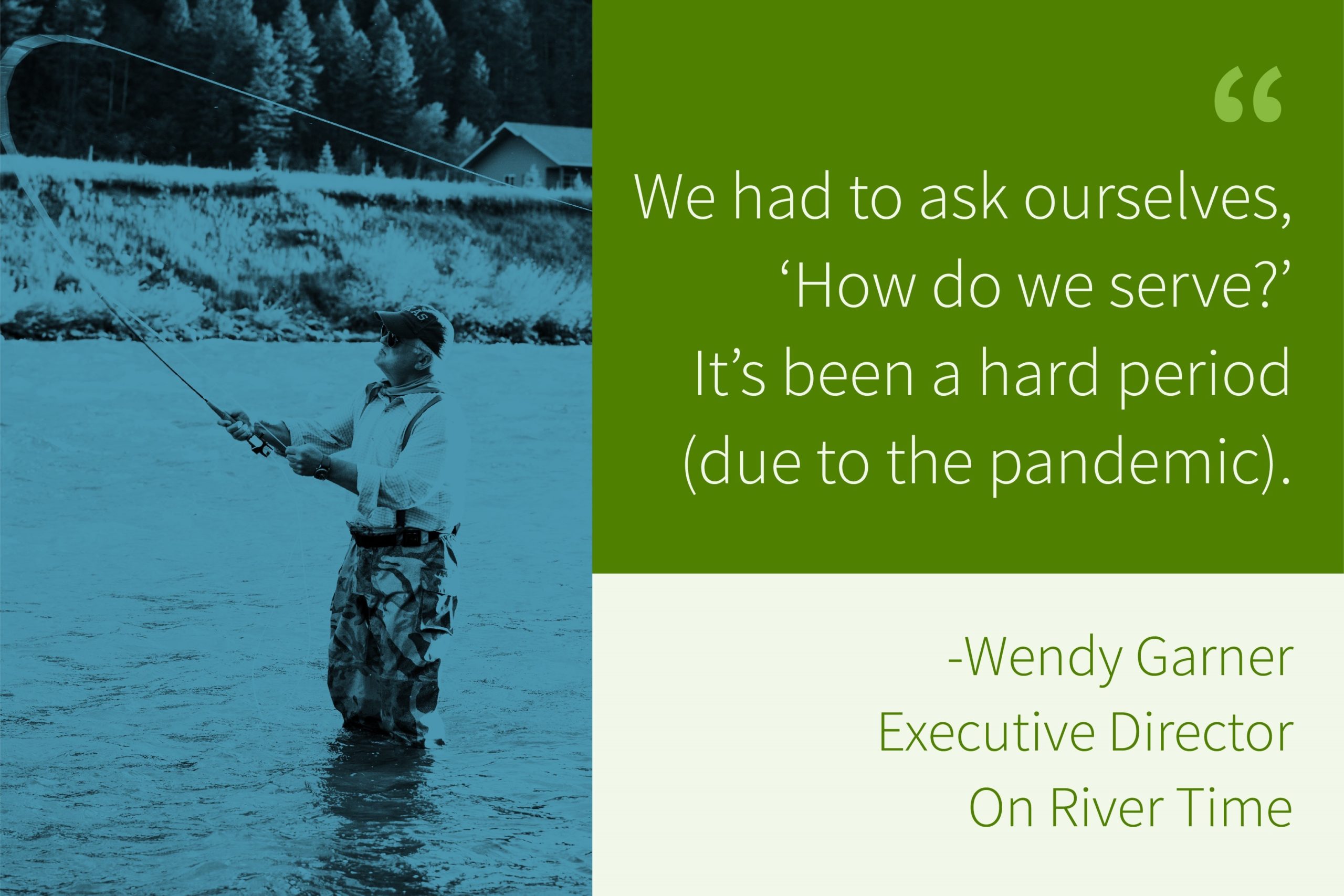 We had to ask ourselves, "How do we serve?" It's been a hard period.