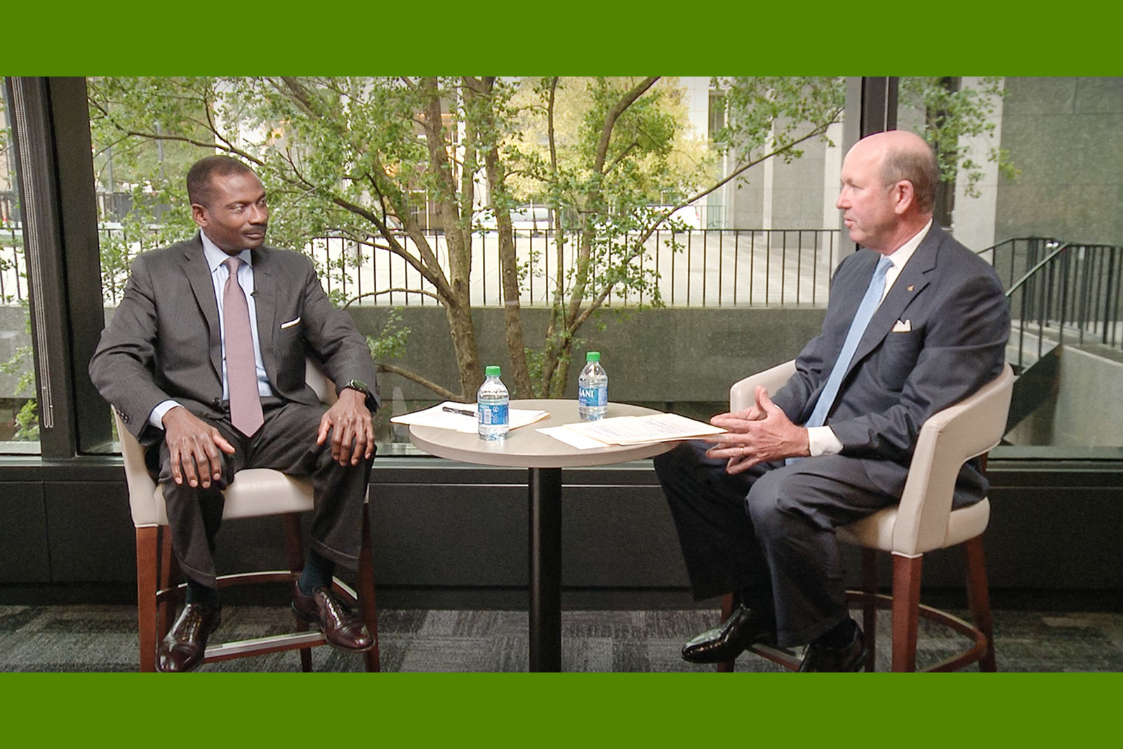 Leroy Abrahams and John Turner