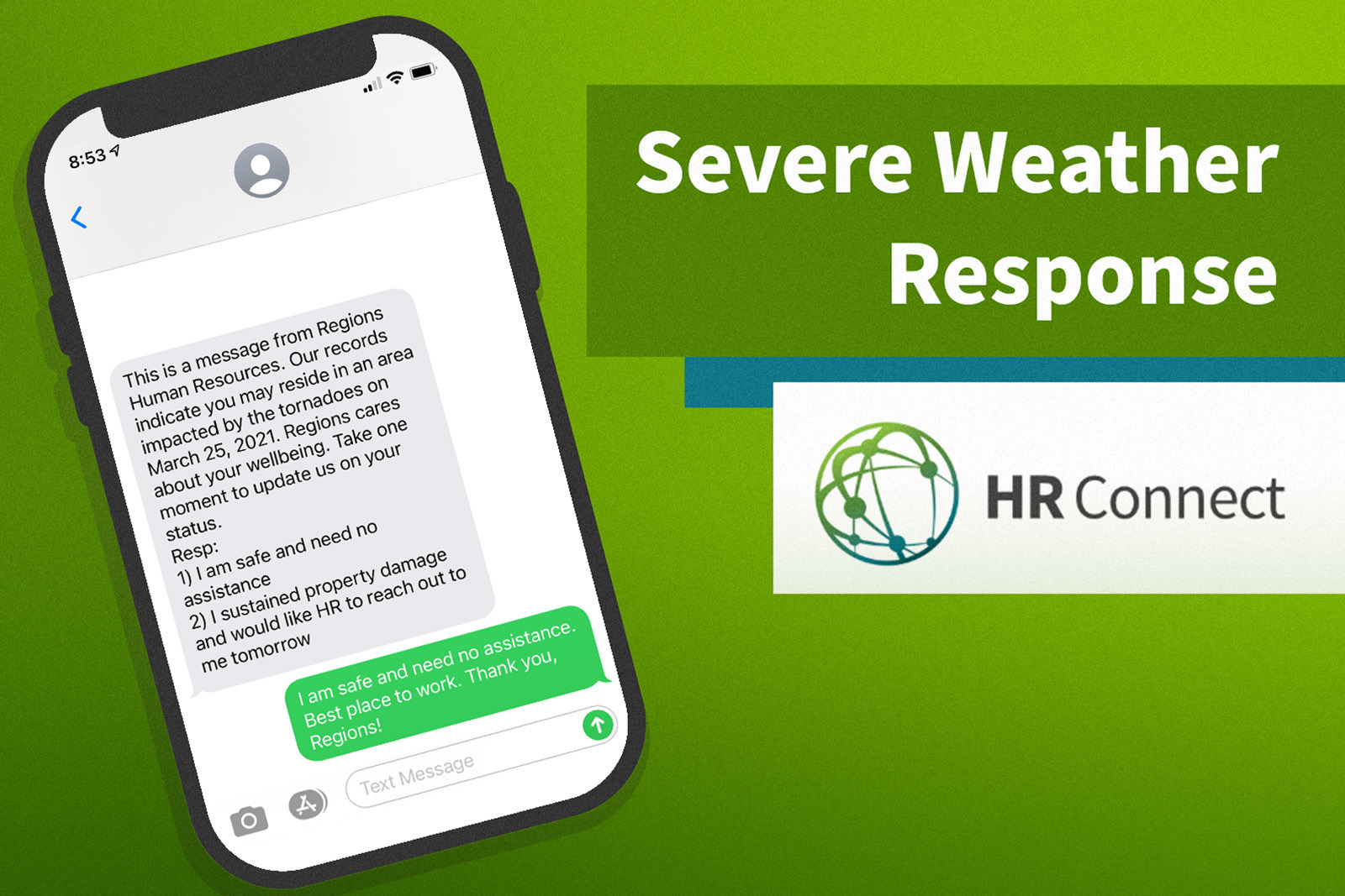 Regions Associate Response