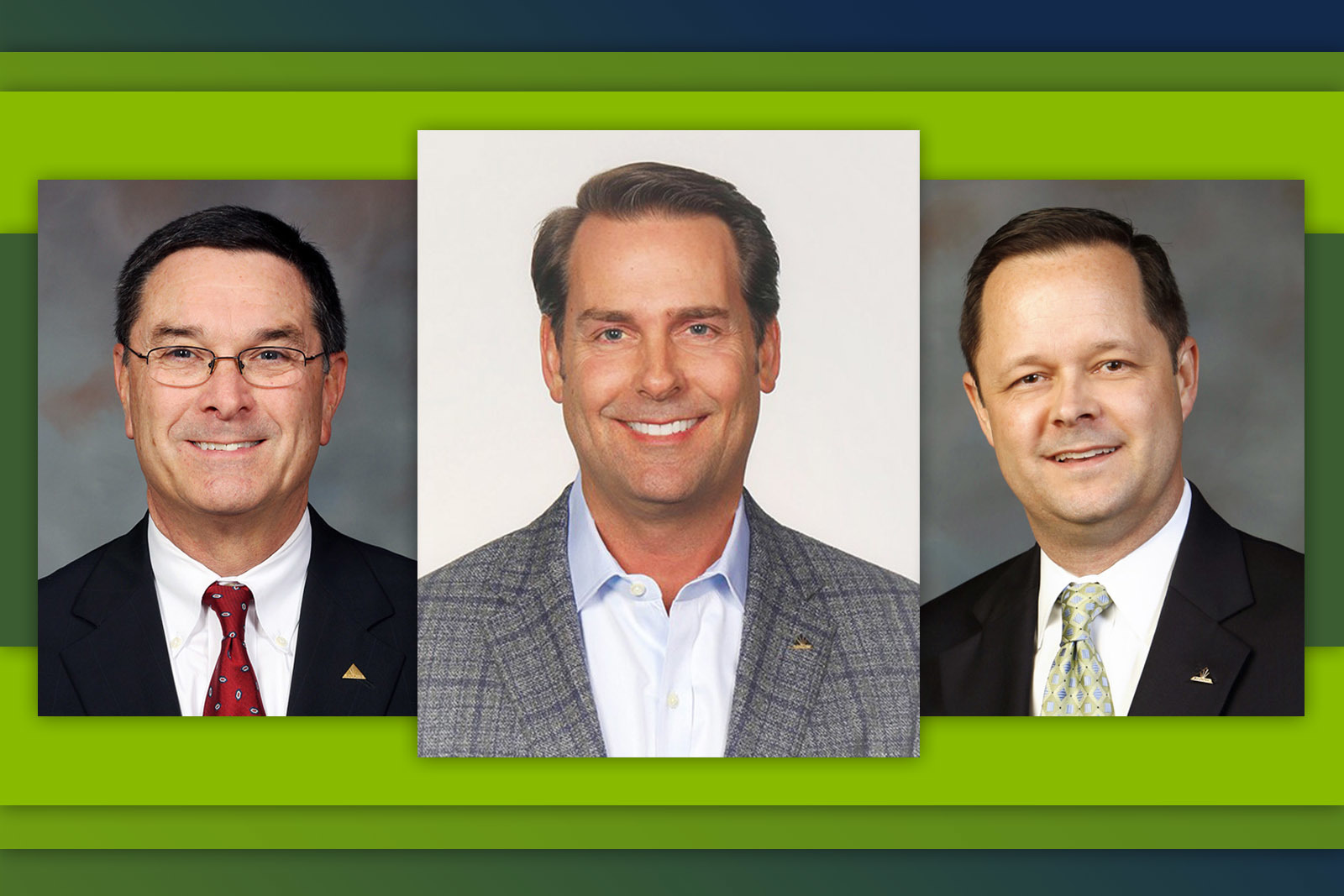 three Regions Bank associates