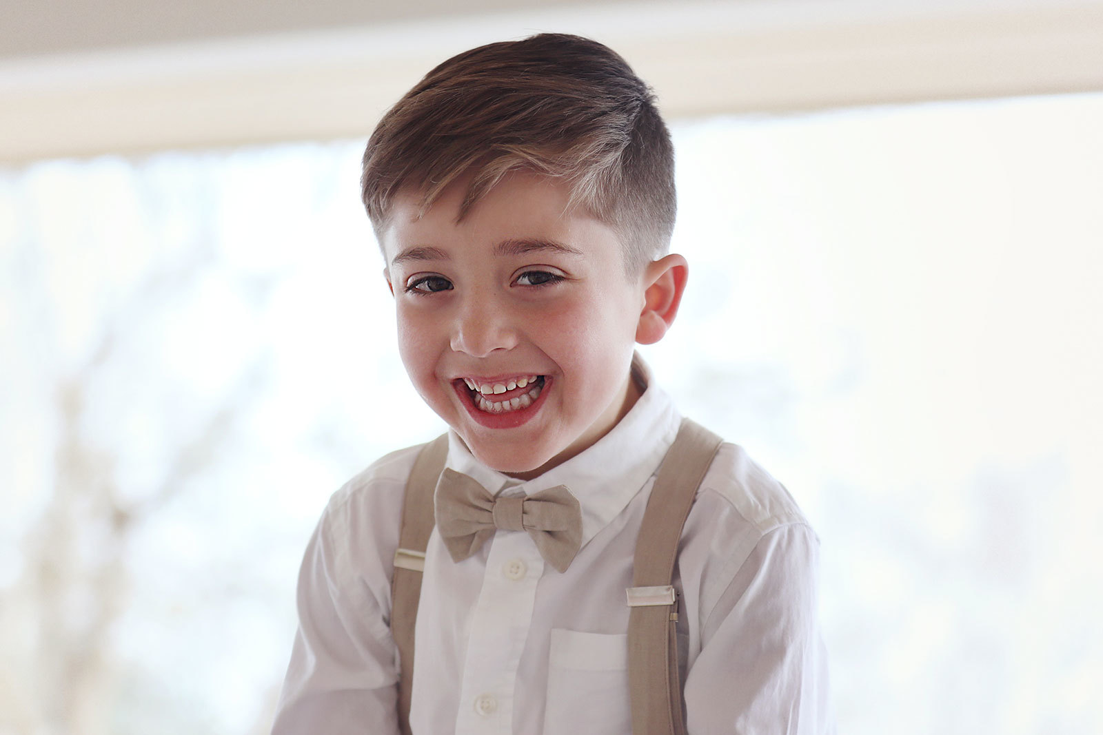 boy smiling at camera