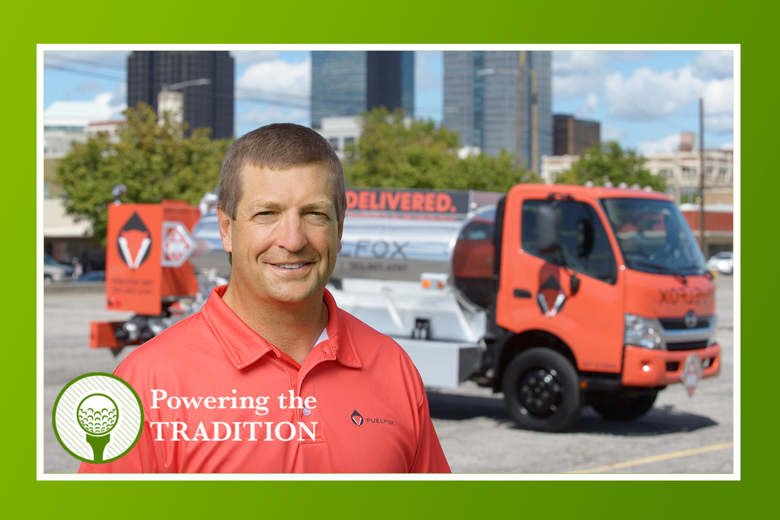 man with truck in background