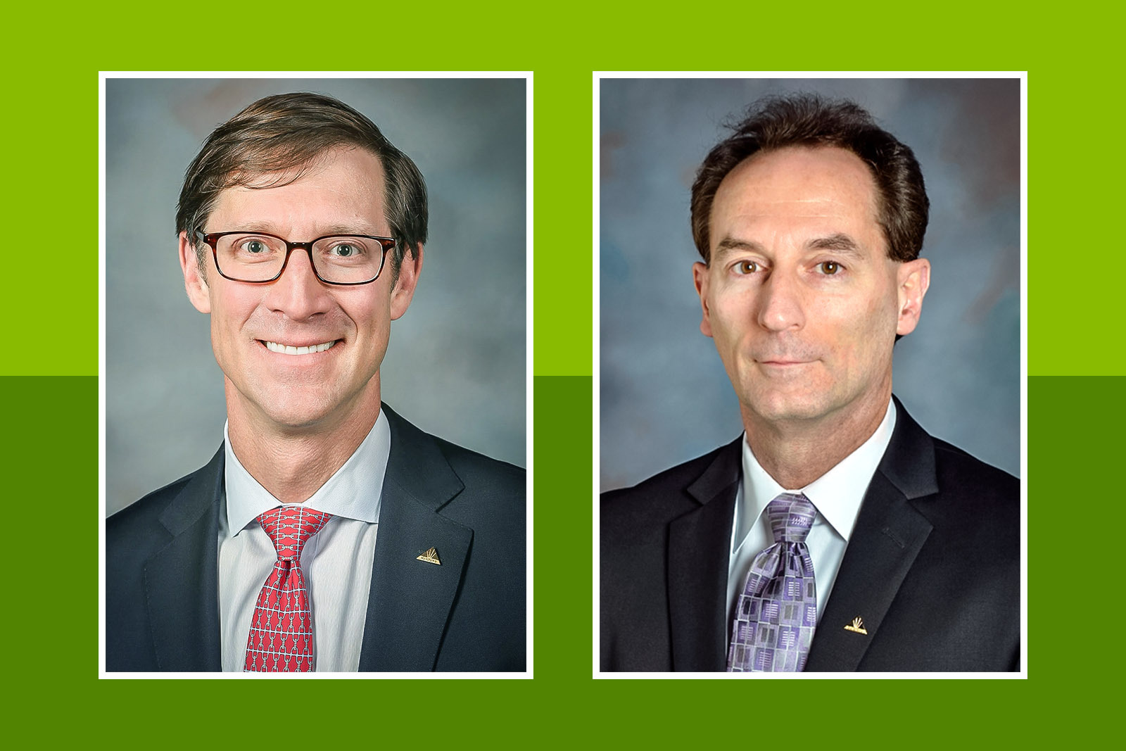 Alan McKnight and Richard Moody