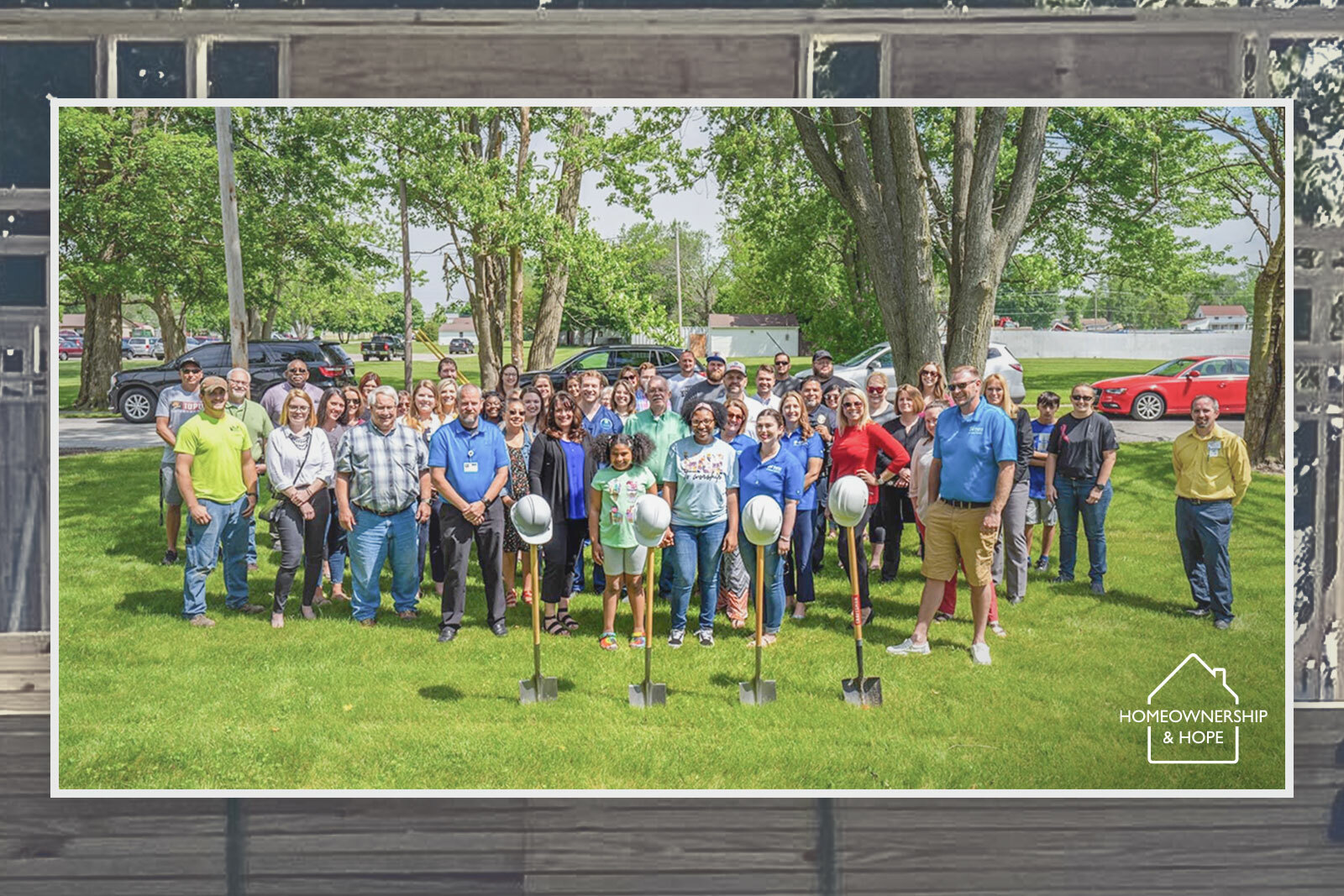 Habitat for Humanity group photo