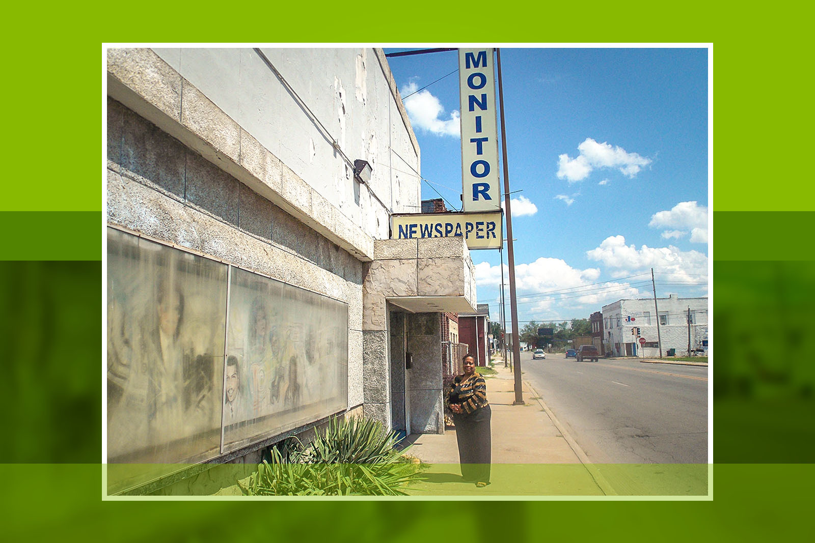 Linda Lawson, head writer with the East St. Louis Monitor