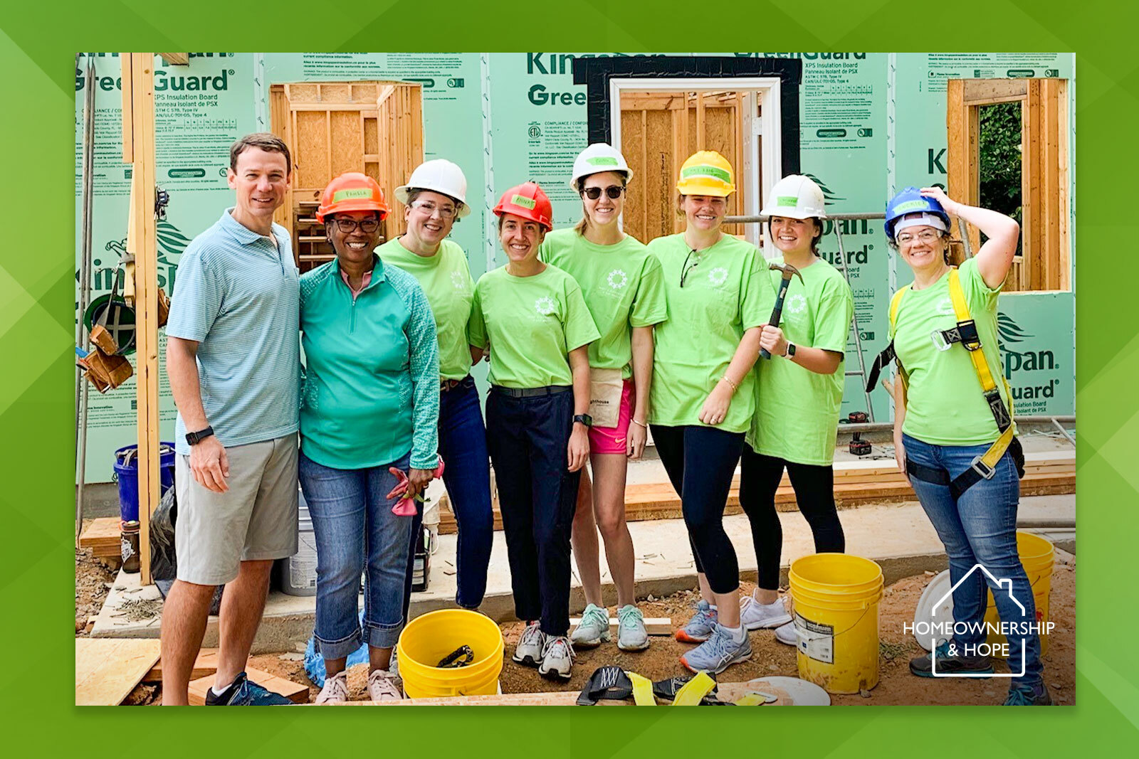 people at home-building site