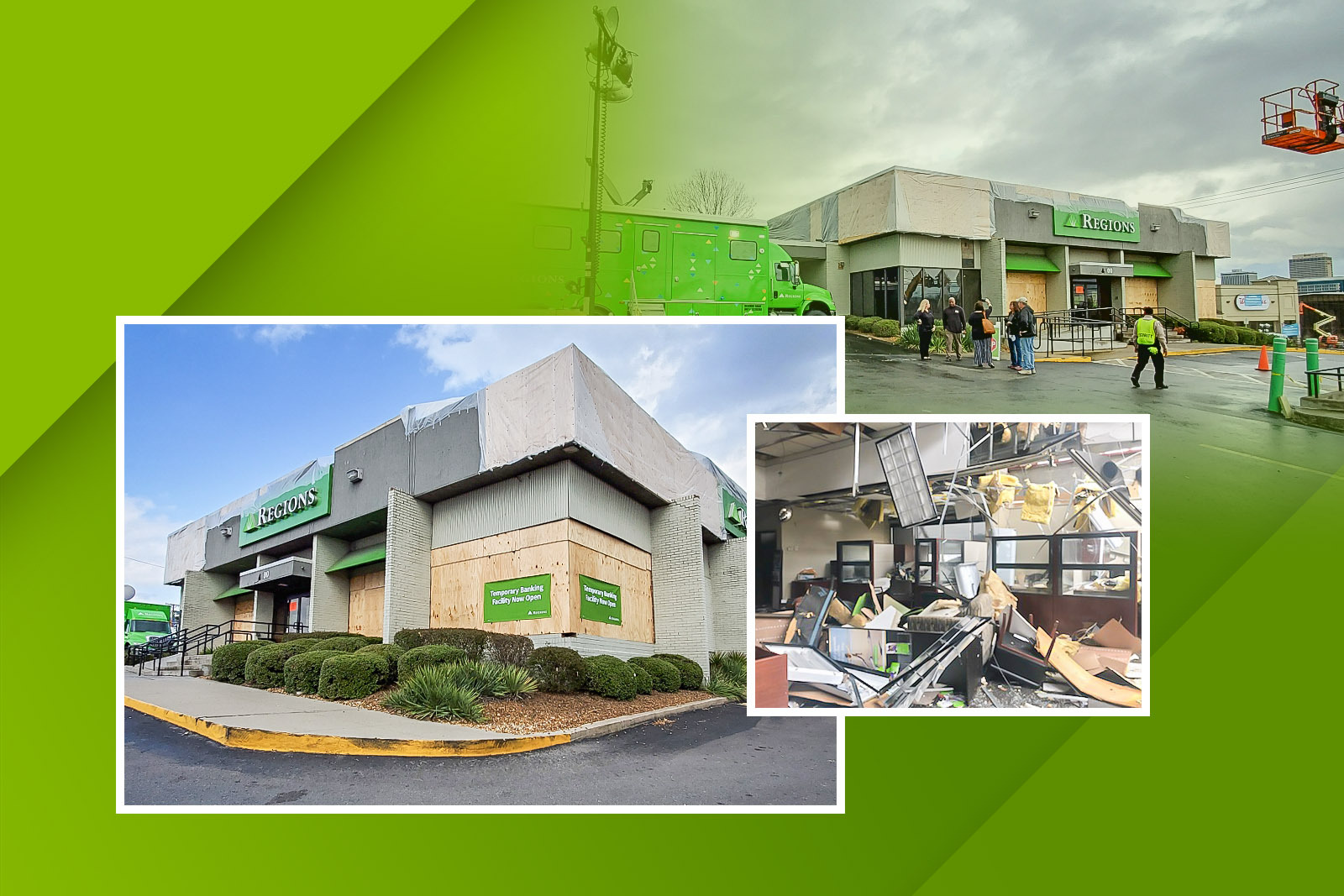 North Nashville Branch Damaged