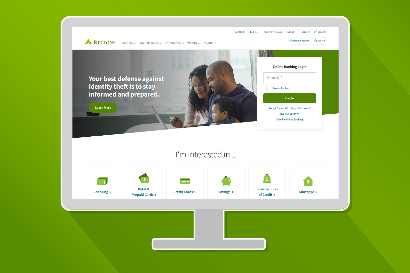 regions.com homepage