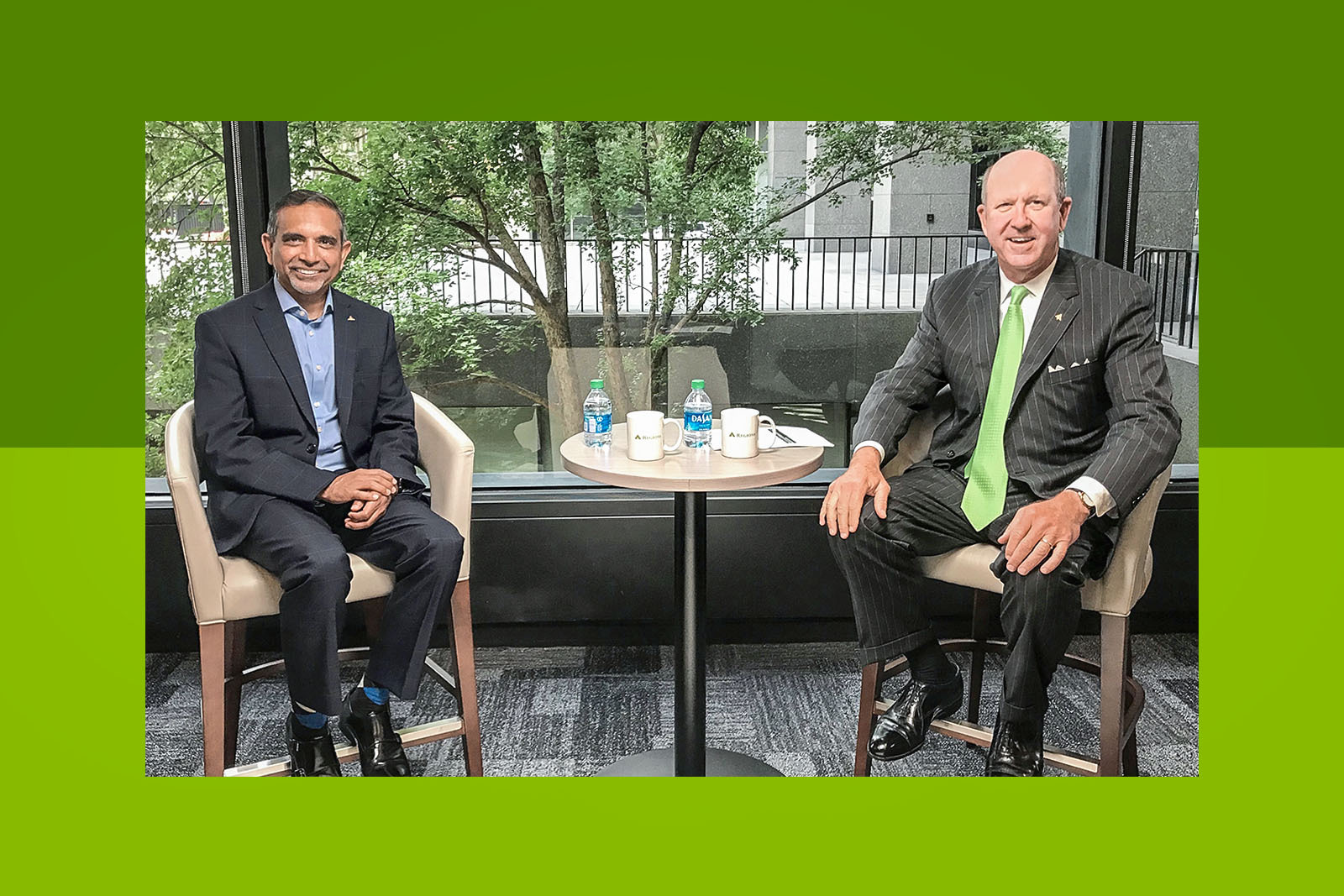 Regions' Manav Misra and John Turner