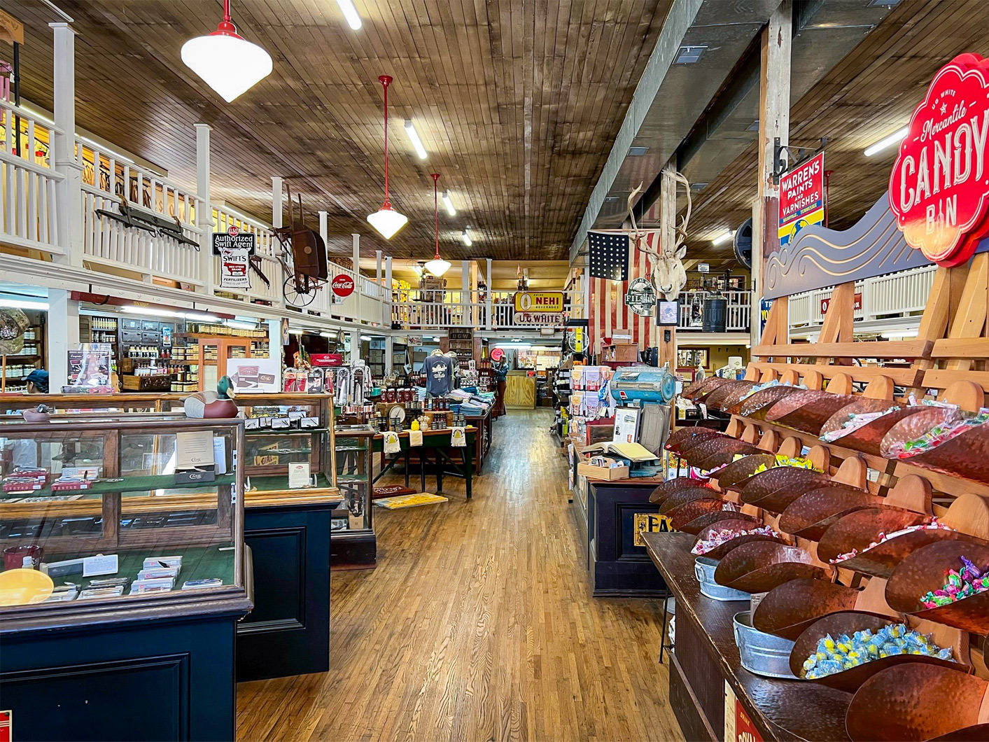 Interior photo pf Mercantile store