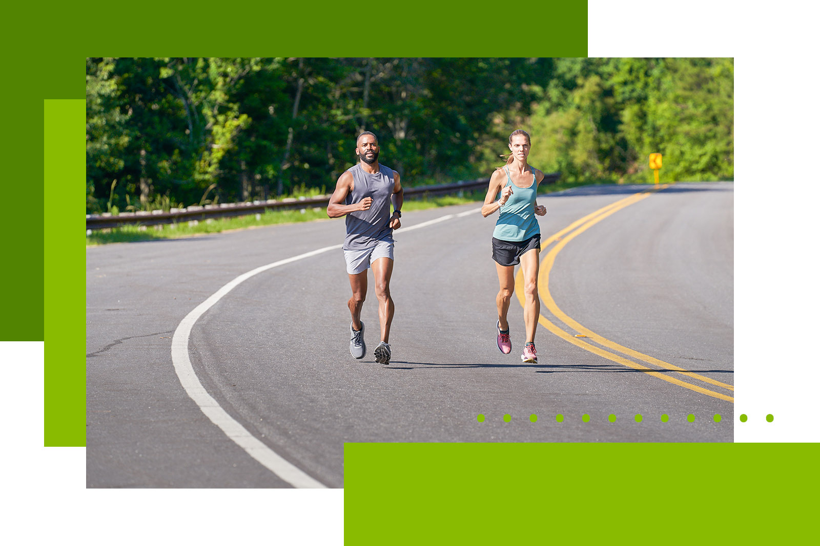 two runners from Regions' new video