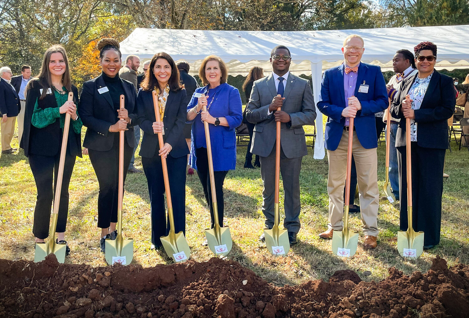 photo of ground-breaking