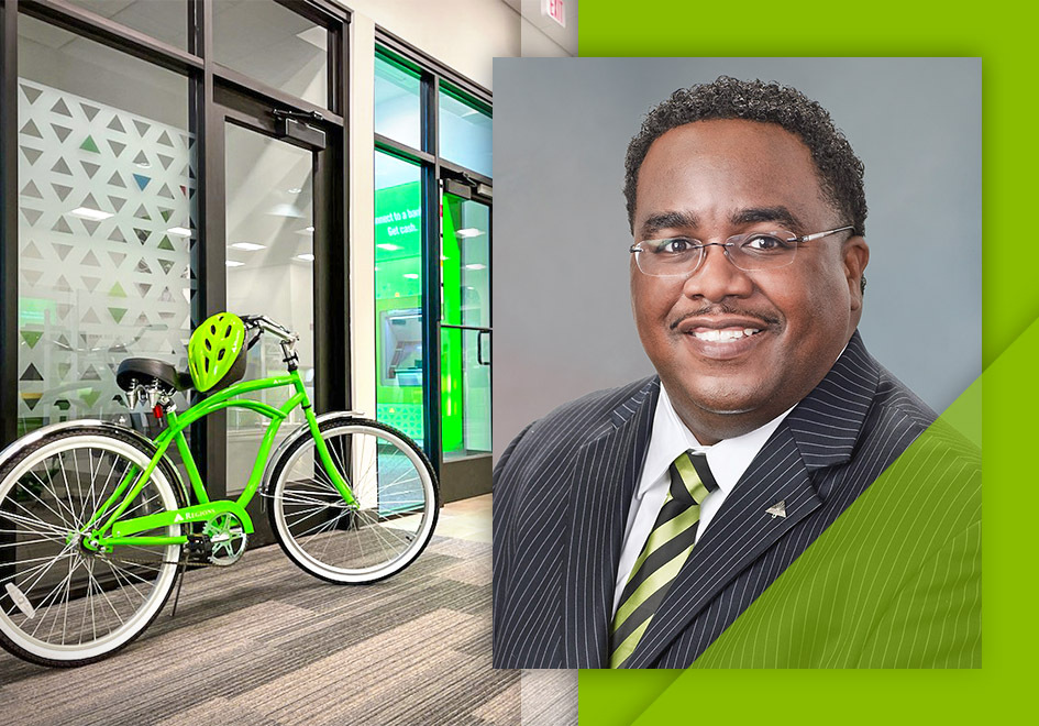 photo of Rudy Walker and Regions Bike