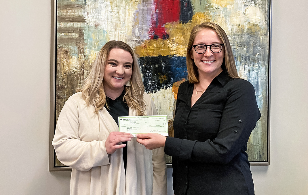 Food Bank of Northeast Arkansas check presentation