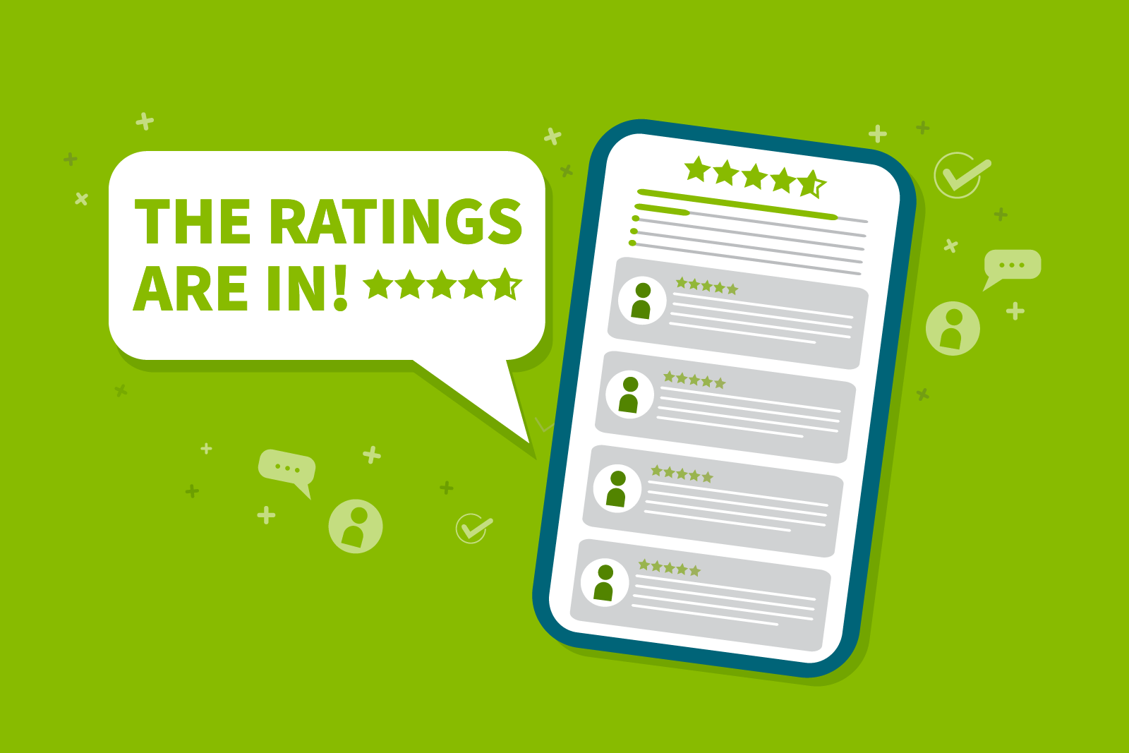 Illustration of smartphone.