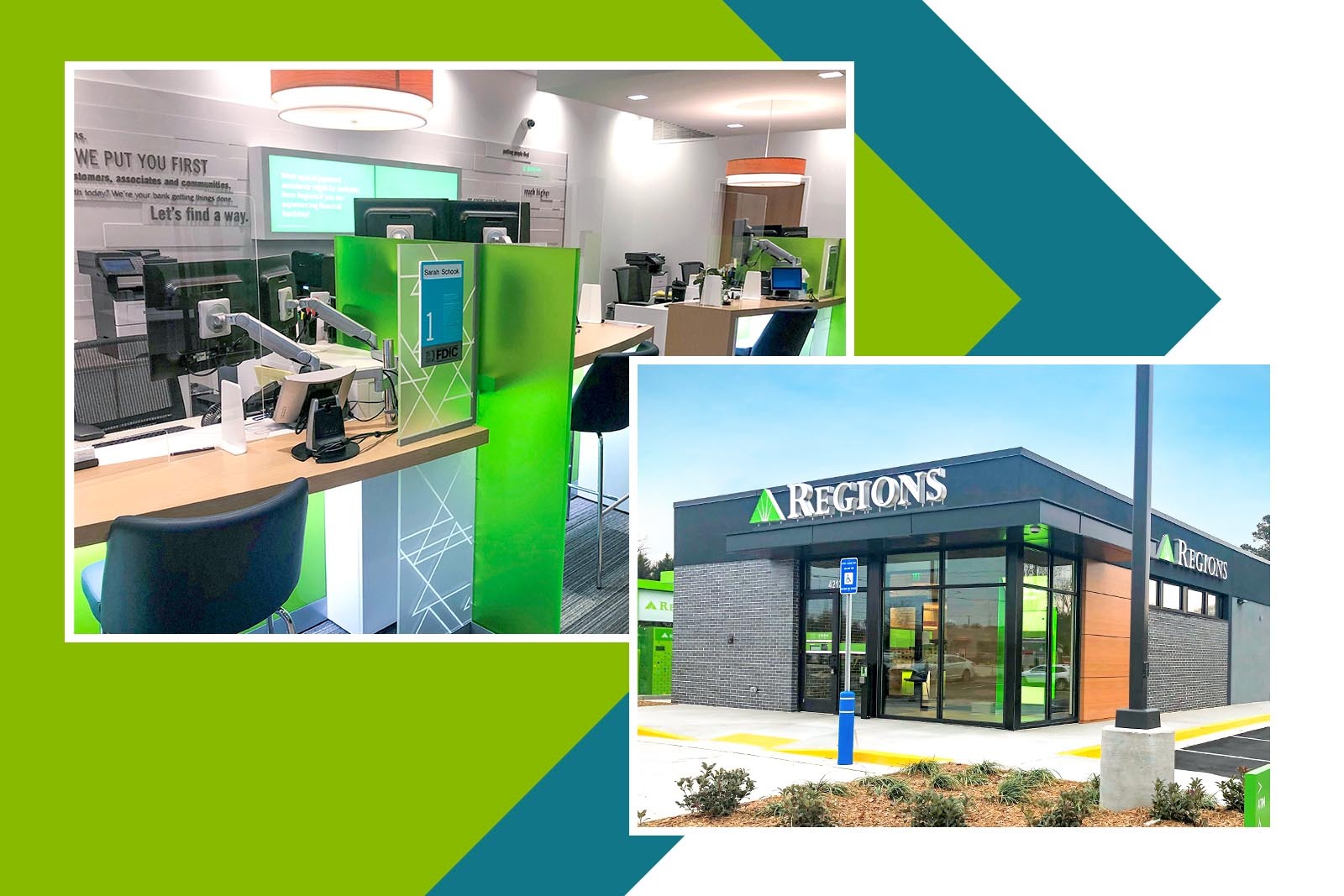 interior and exterior of Loganville branch