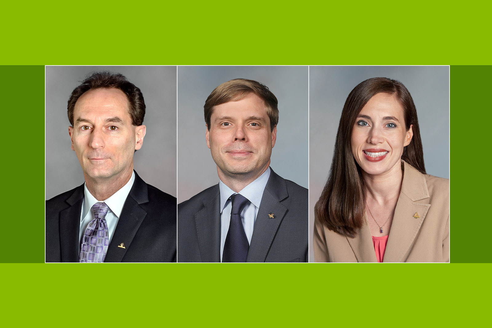 Image of three people