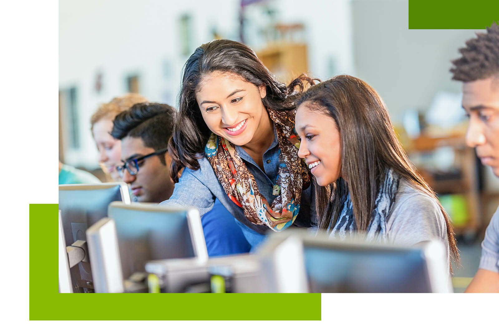students in classroom