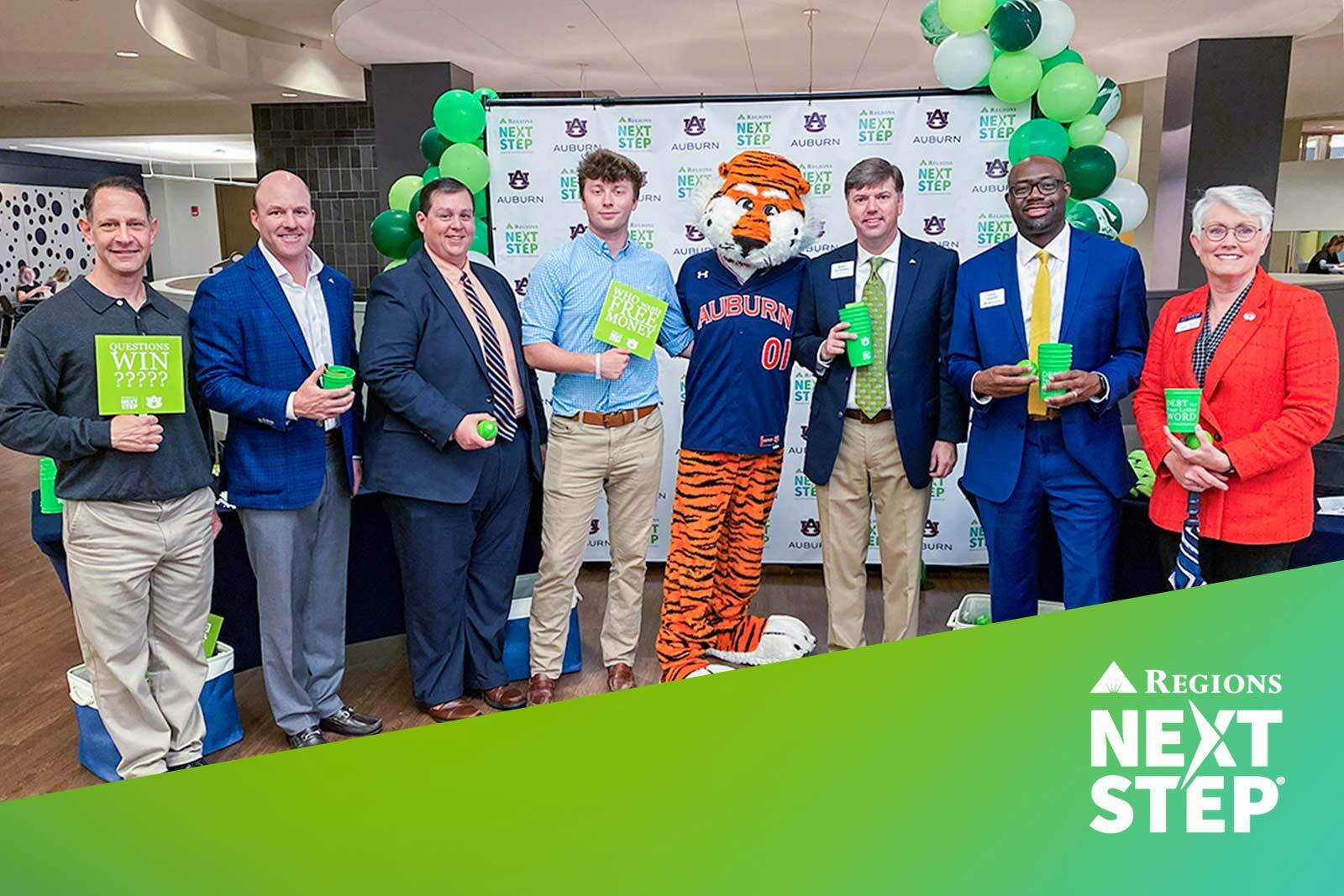 group photo at Auburn Student Learning Center launch