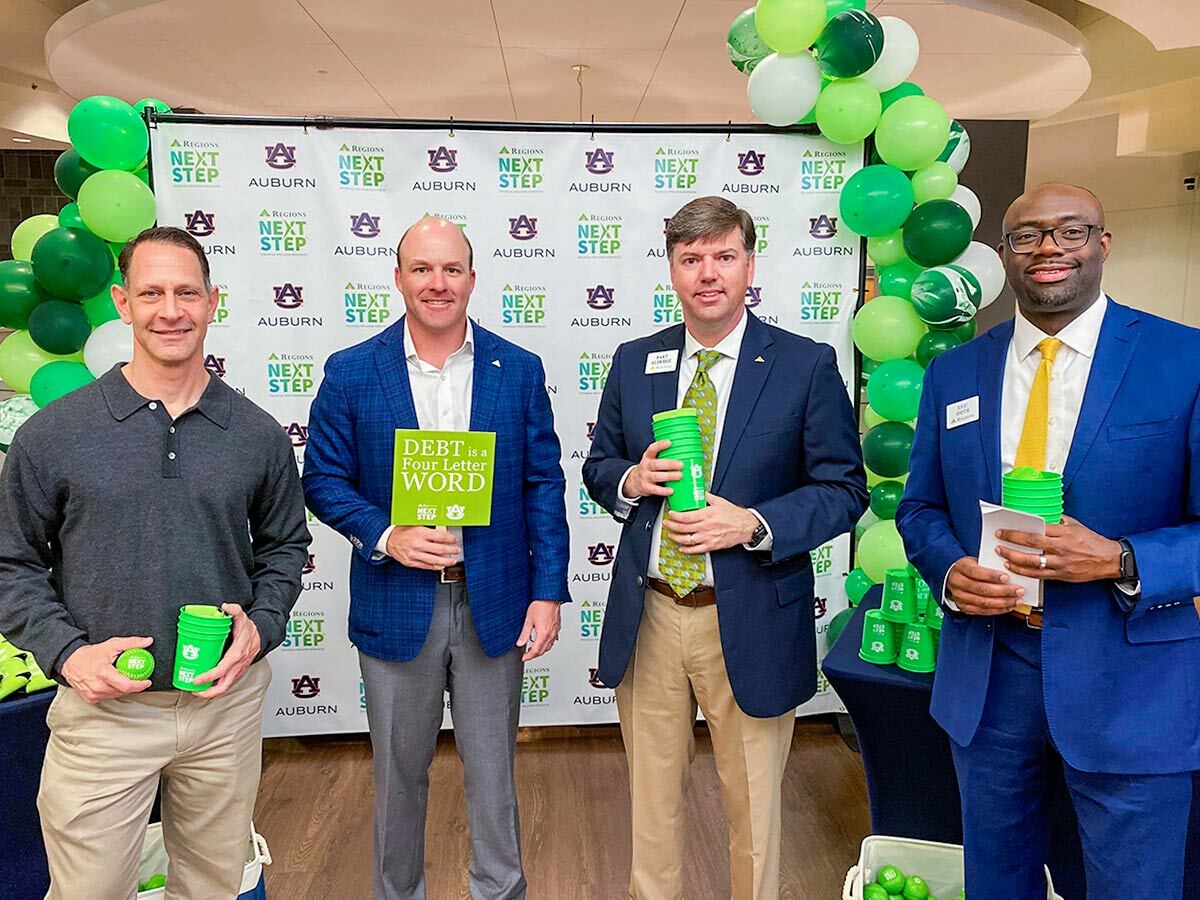group photo at Auburn Student Learning Center launch