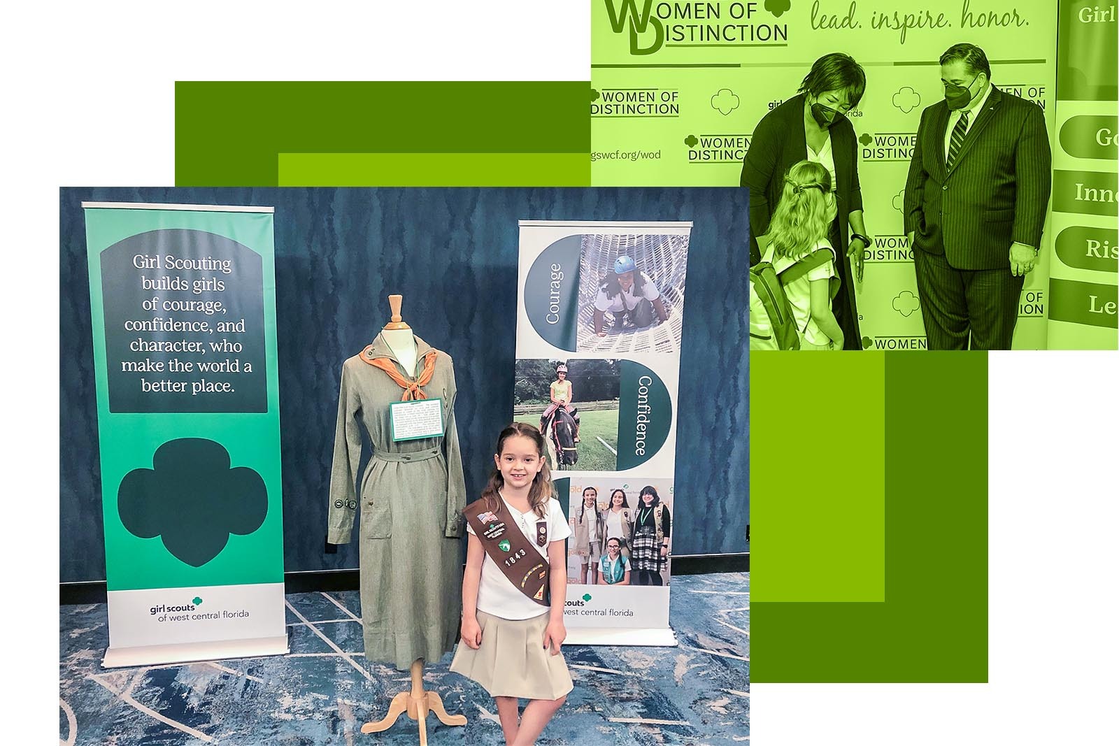 Dr. Mae Jemison and Ponzillo family