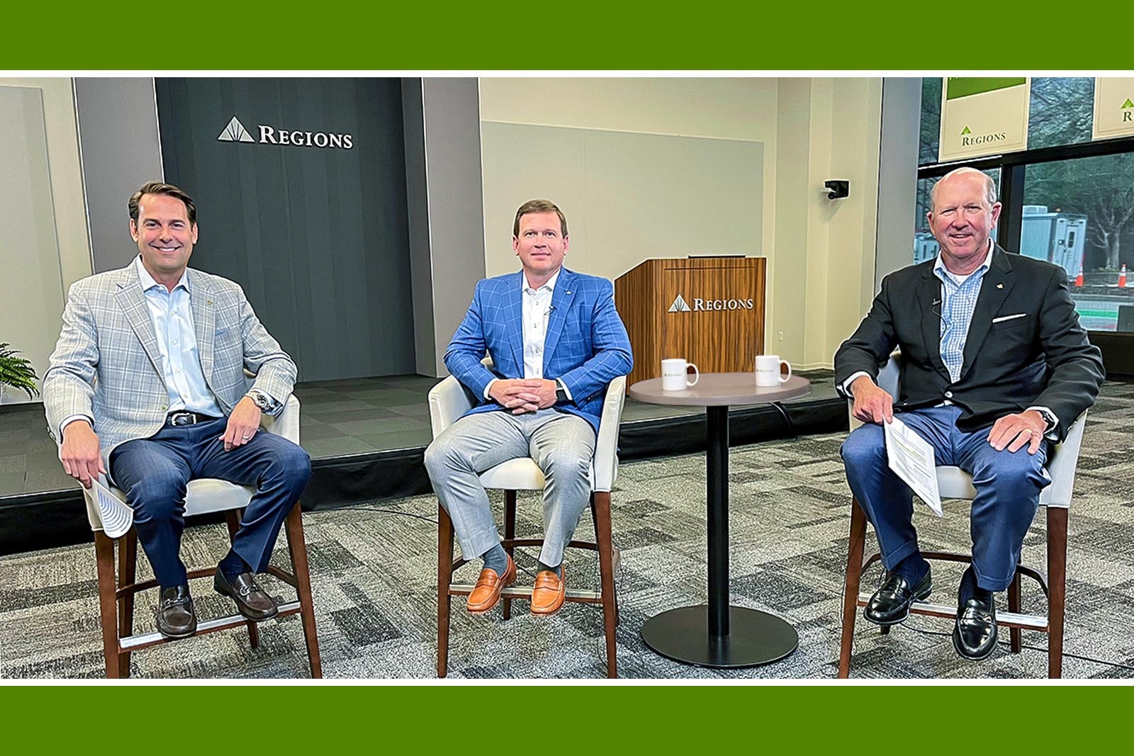 three Regions leaders