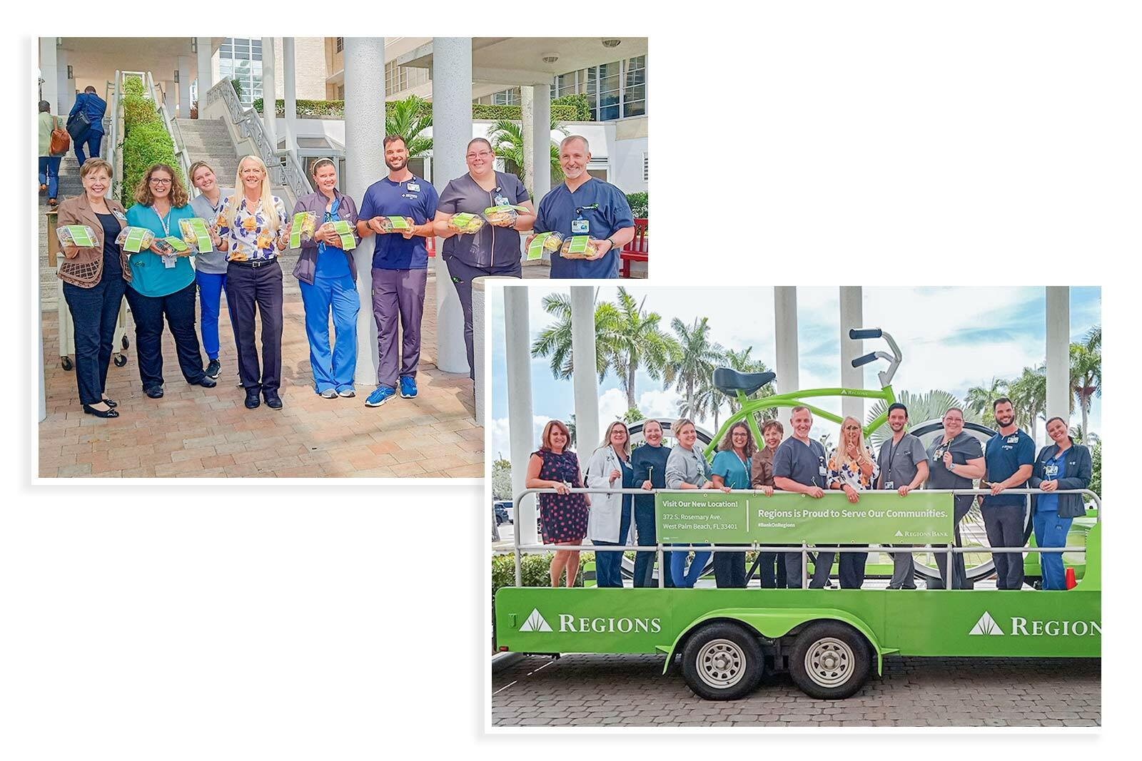 photos of Good Samaritan Hospital appreciation event