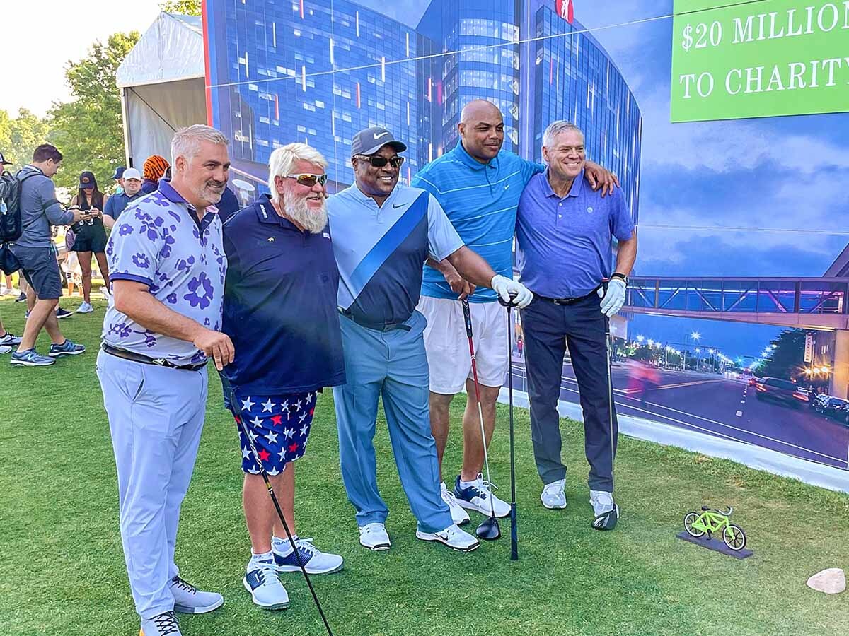 Taylor Hicks, John Daly, Bo Jackson, Charles Barkley, Dale Murphy