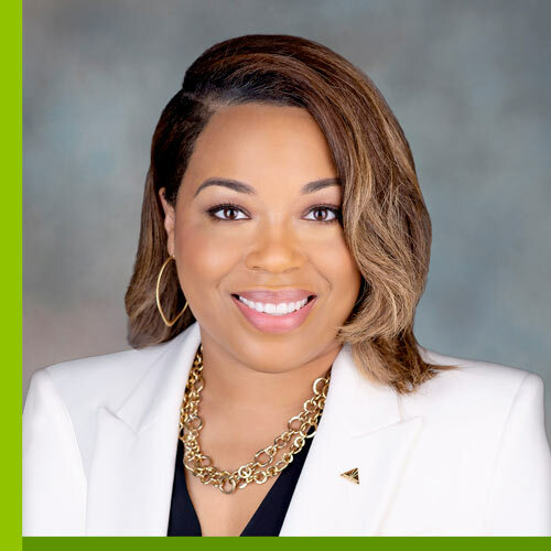 Businesswoman posing for camera