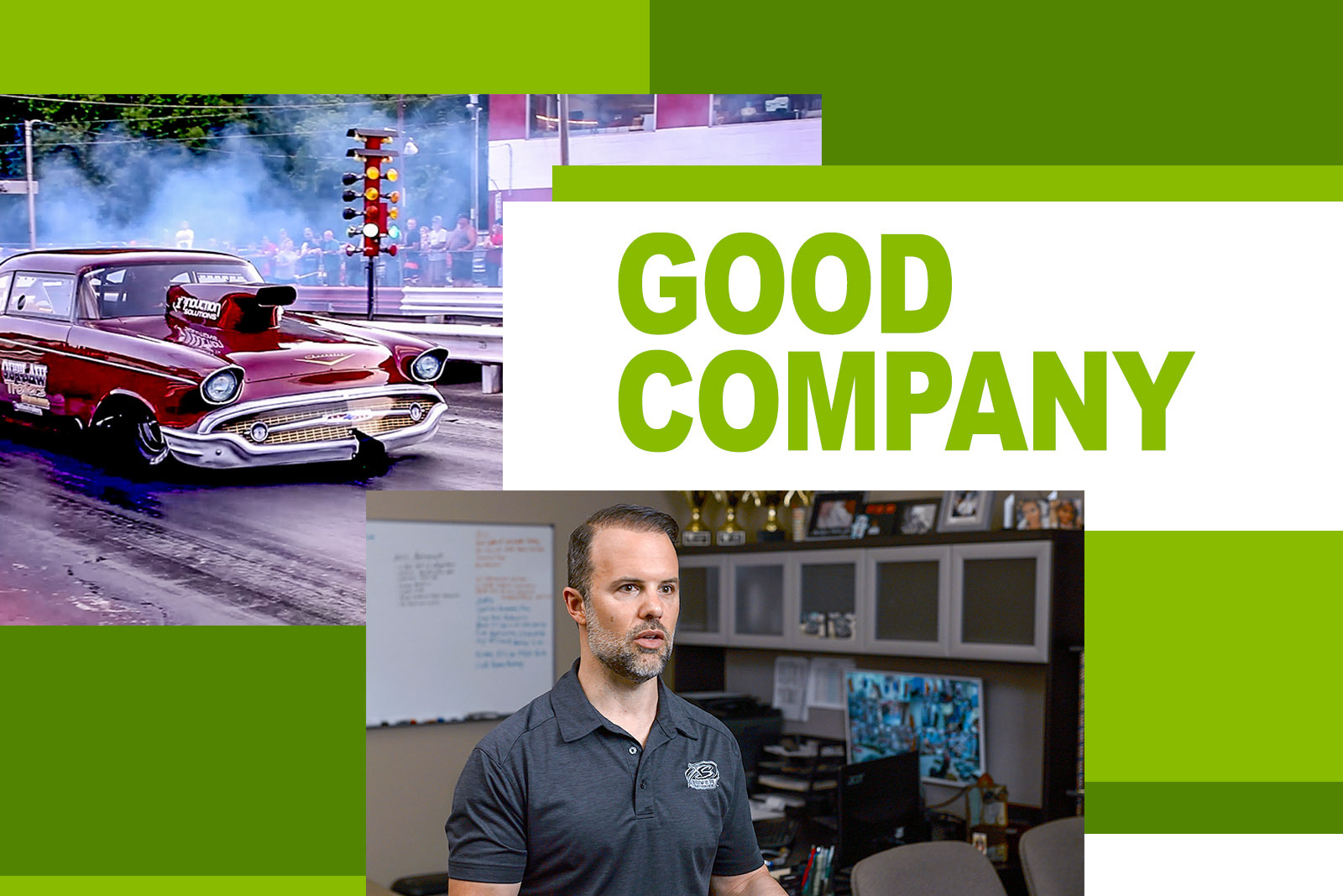 man smiling for camera