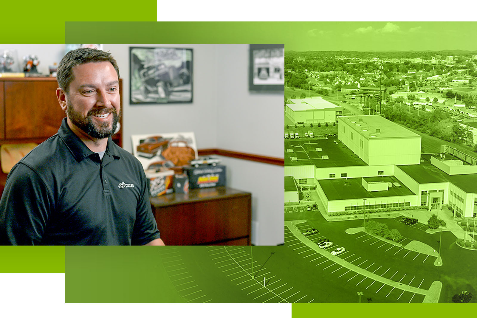 man smiling for camera