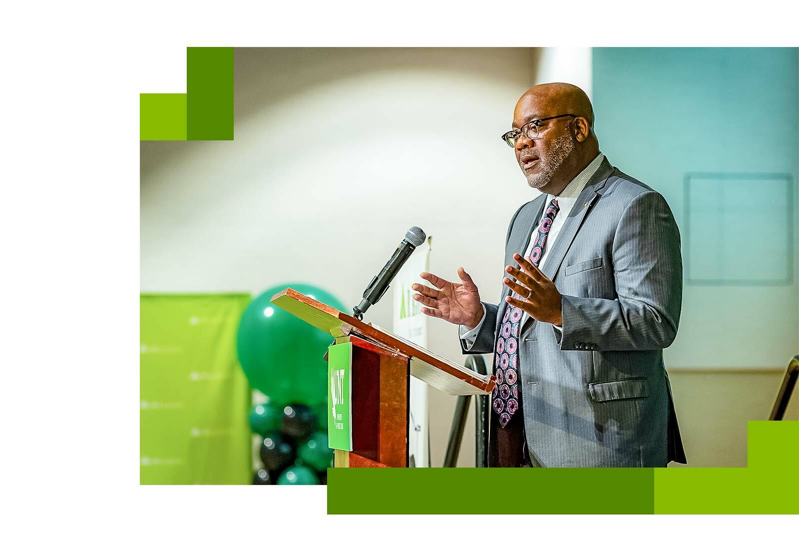 man smiling for camera