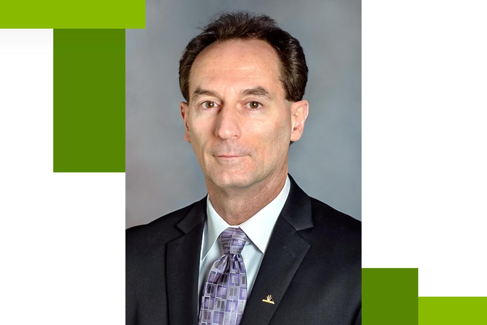 man smiling for camera