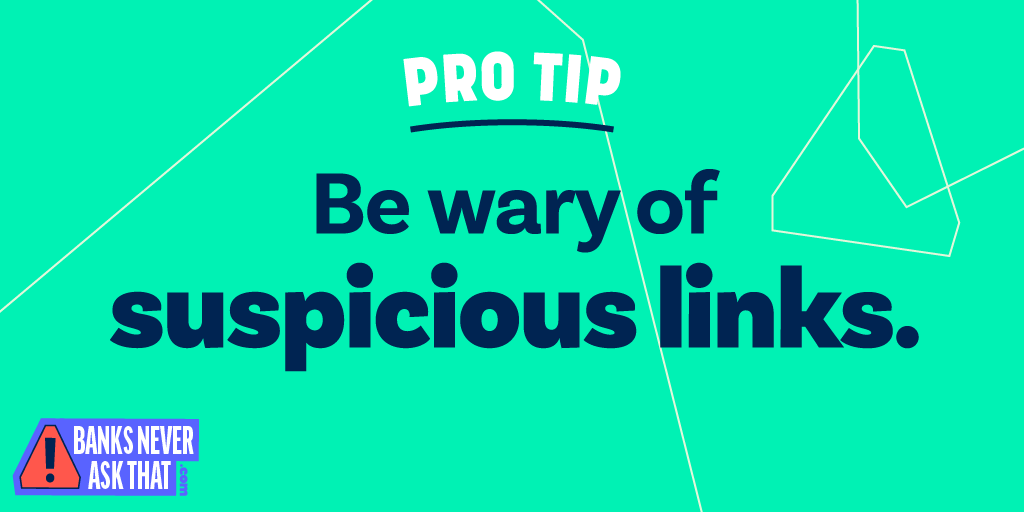 pro tip, be wary of suspicious links