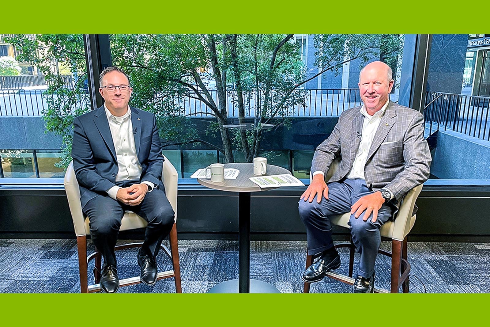 Regions Bank's Dan Massey and John Turner